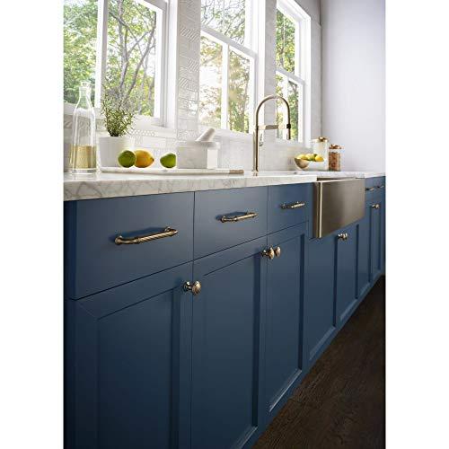 Top Knobs Top Knobs TK326BSN Chareau Collection 12 Inch Reeded Pull, Brushed Satin Nickel