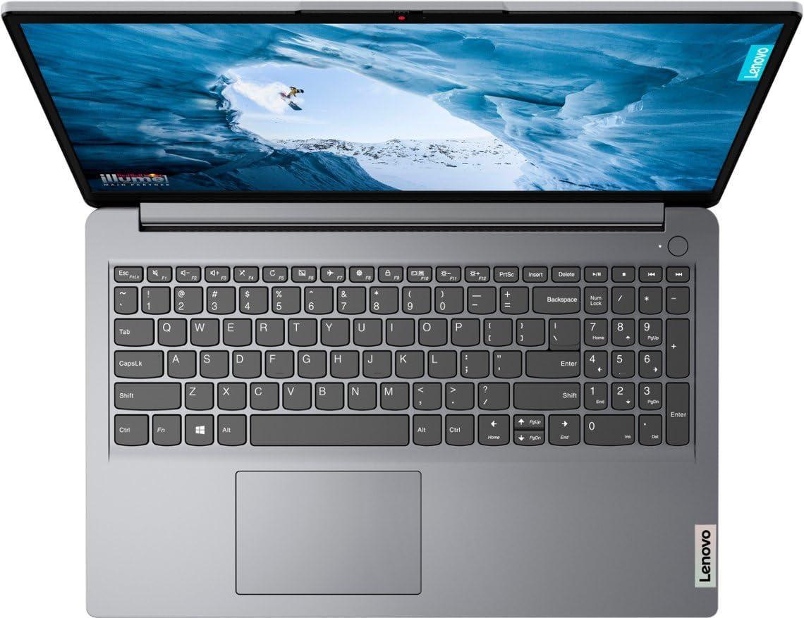 Lenovo Lenovo Newest Ideapad 1i Laptop for Business & Student,15.6" FHD Touchscreen, Intel Core i3-1215U,8GB RAM, 256GB PCIe SSD, Windows 11 Pro, with Free Lifetime Office 2021,Type C,Cloud Gray