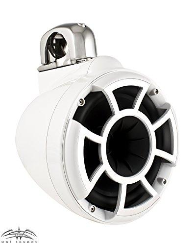 wet sounds wet sounds Rev 8 W-FC SS V2 8" White Marine Tower Speakers Fixed