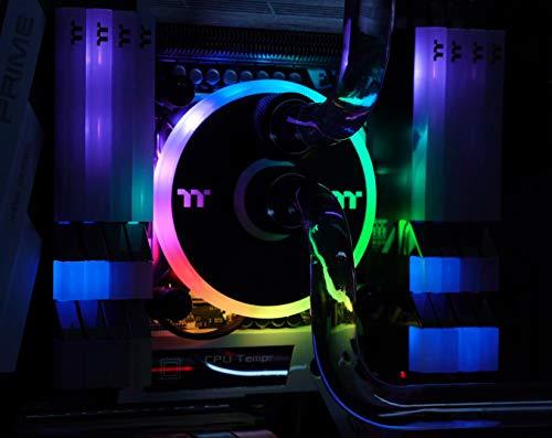 Thermaltake Thermaltake TOUGHRAM RGB DDR4 3600MHz 16GB (8GB x 2) 16.8 Million Color RGB Alexa/Razer Chroma/5V Motherboard Syncable RGB Memory R009D408GX2-3600C18B