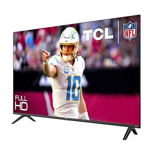 TCL TCL 40-Inch Class S3 1080p LED Smart TV with Roku TV (40S350R, 2023 Model), Compatible with Alexa, Google Assistant, and Apple HomeKit Compatibility, Streaming FHD Television,Black