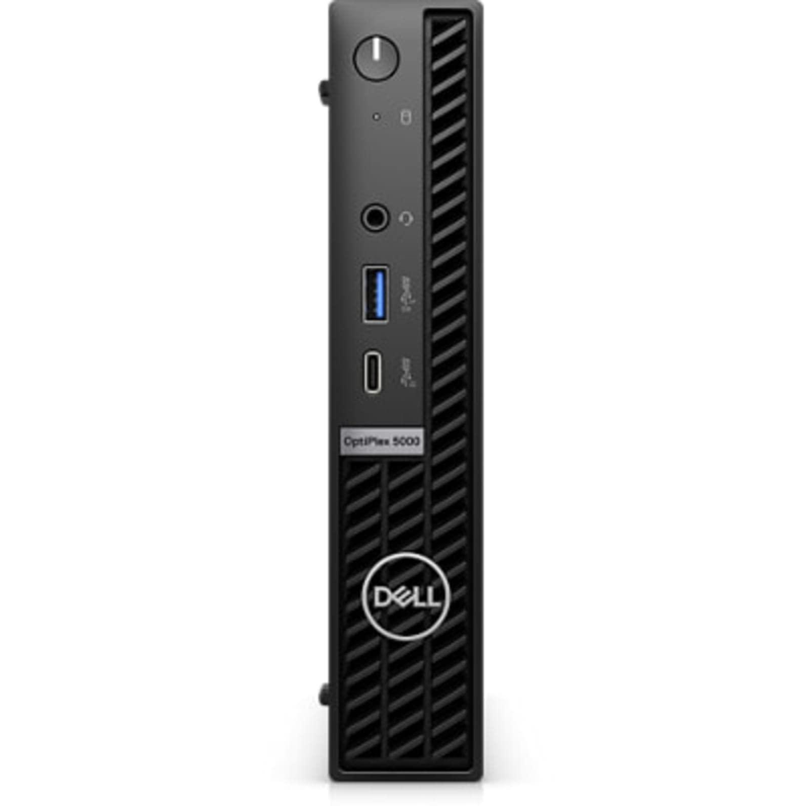 Dell Dell Optiplex 5000 Micro Desktop (2022) | Core i5-12500T - 512GB SSD Hard Drive - 32GB RAM | 6 cores @ 4.4 GHz Win 11 Pro Black (Renewed)