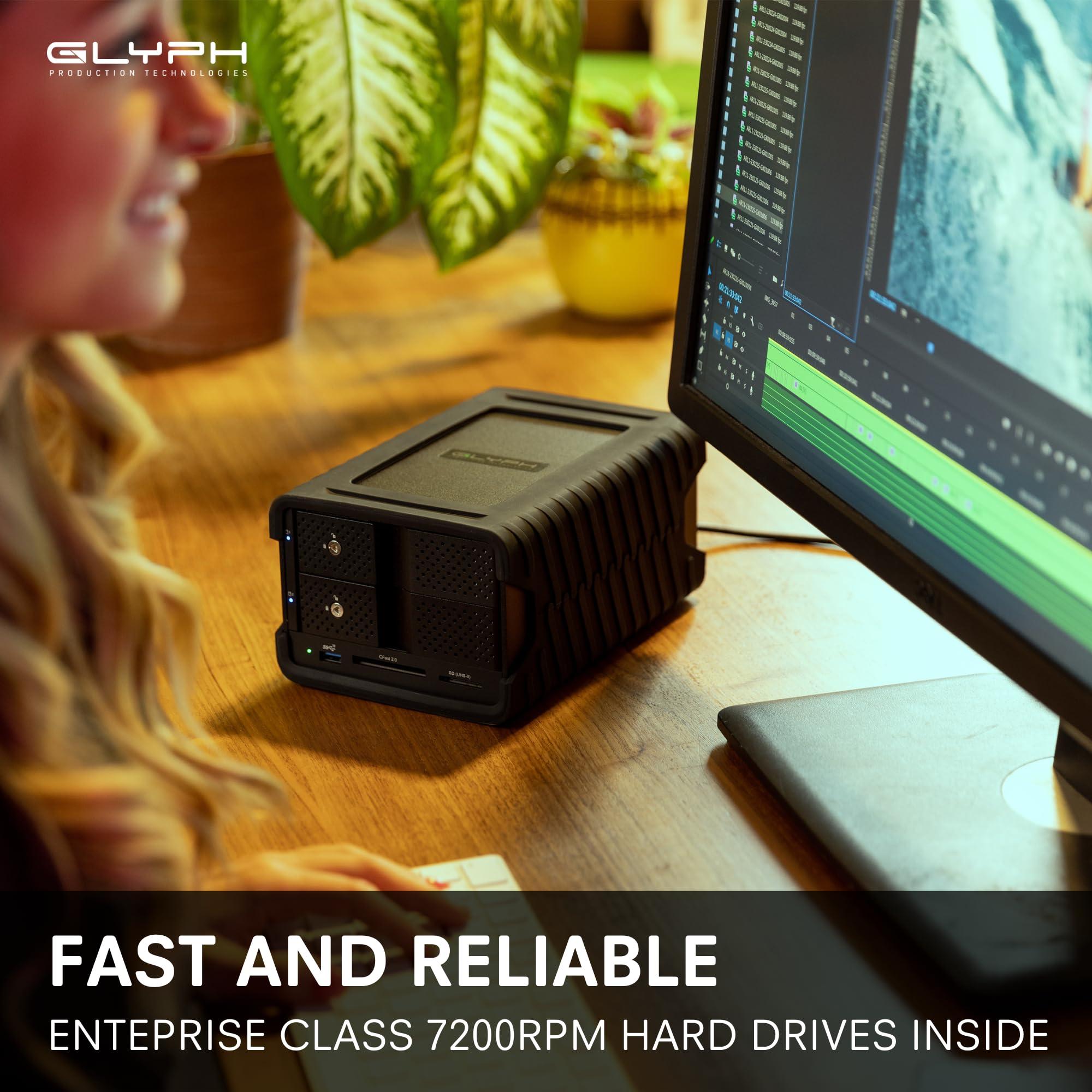 Glyph Production Technologies Glyph Blackbox PRO RAID, 8TB, USB-C (3.2)