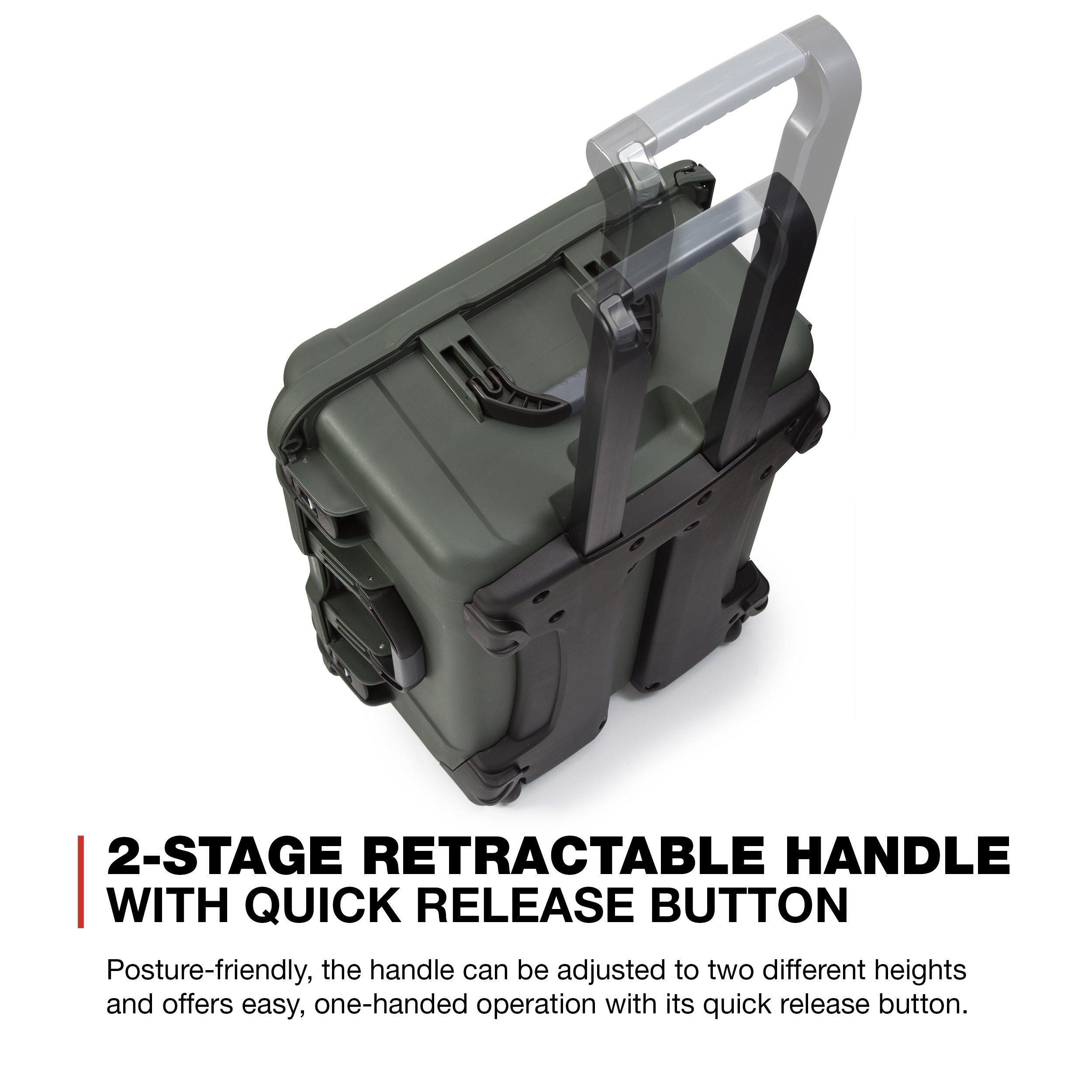 Nanuk Nanuk 950 Waterproof Hard Case with Foam Insert for DJI Phantom 4 RTK - Olive