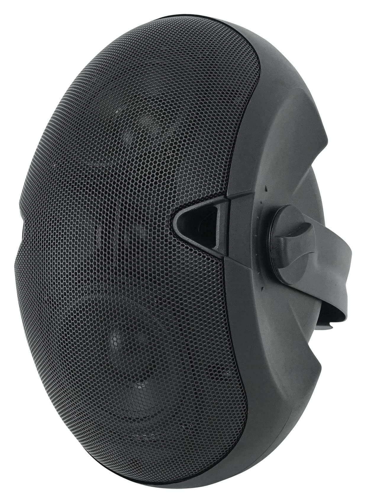 Rockville Rockville (4) D4-70 Black Dual 4" 70v Commercial/Restaurant Wall Mount Speakers