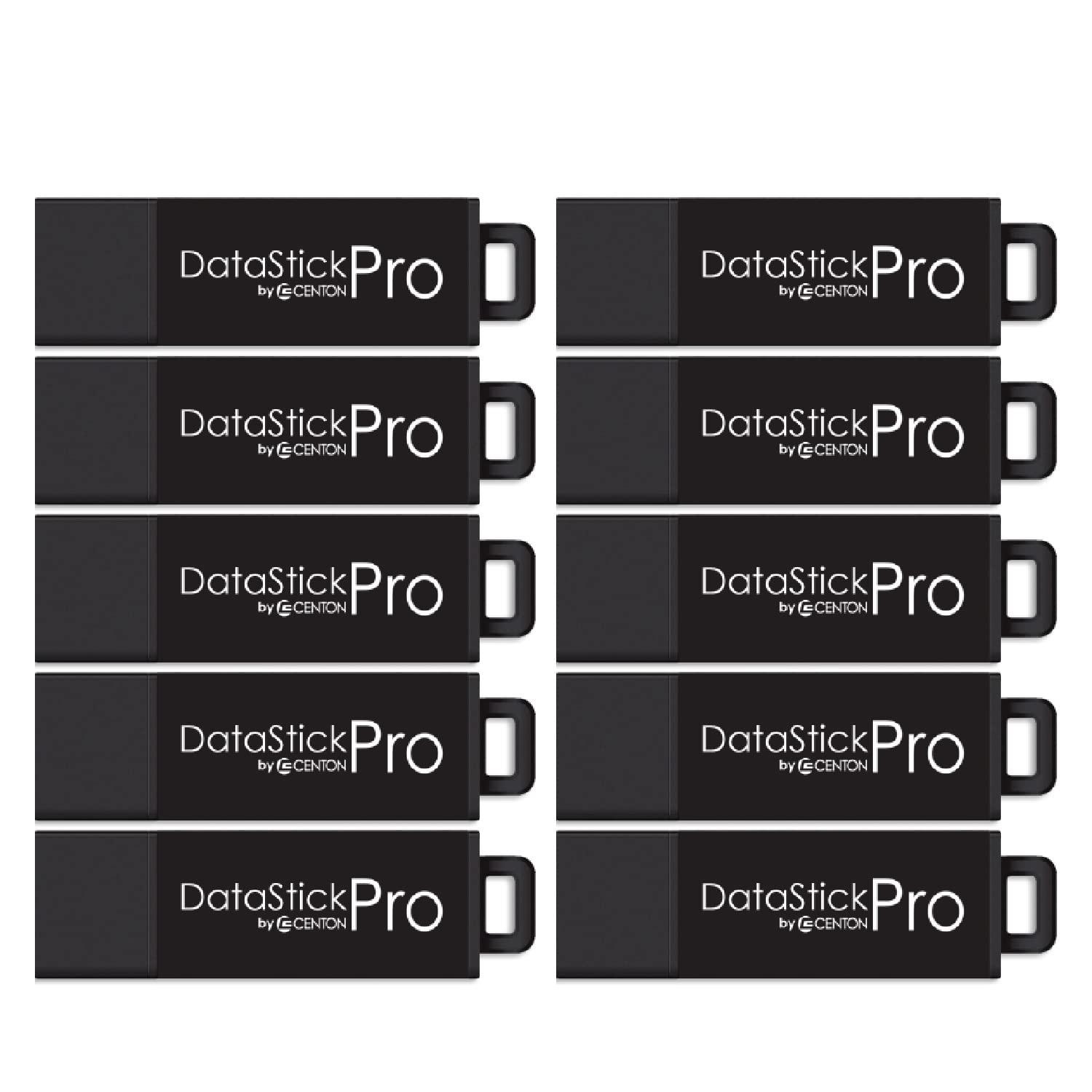 Centon Centon Electronics MP Valuepack USB 3.2 Gen1 DataStick Pro Flash Drive, 256 GB, Pack of 10