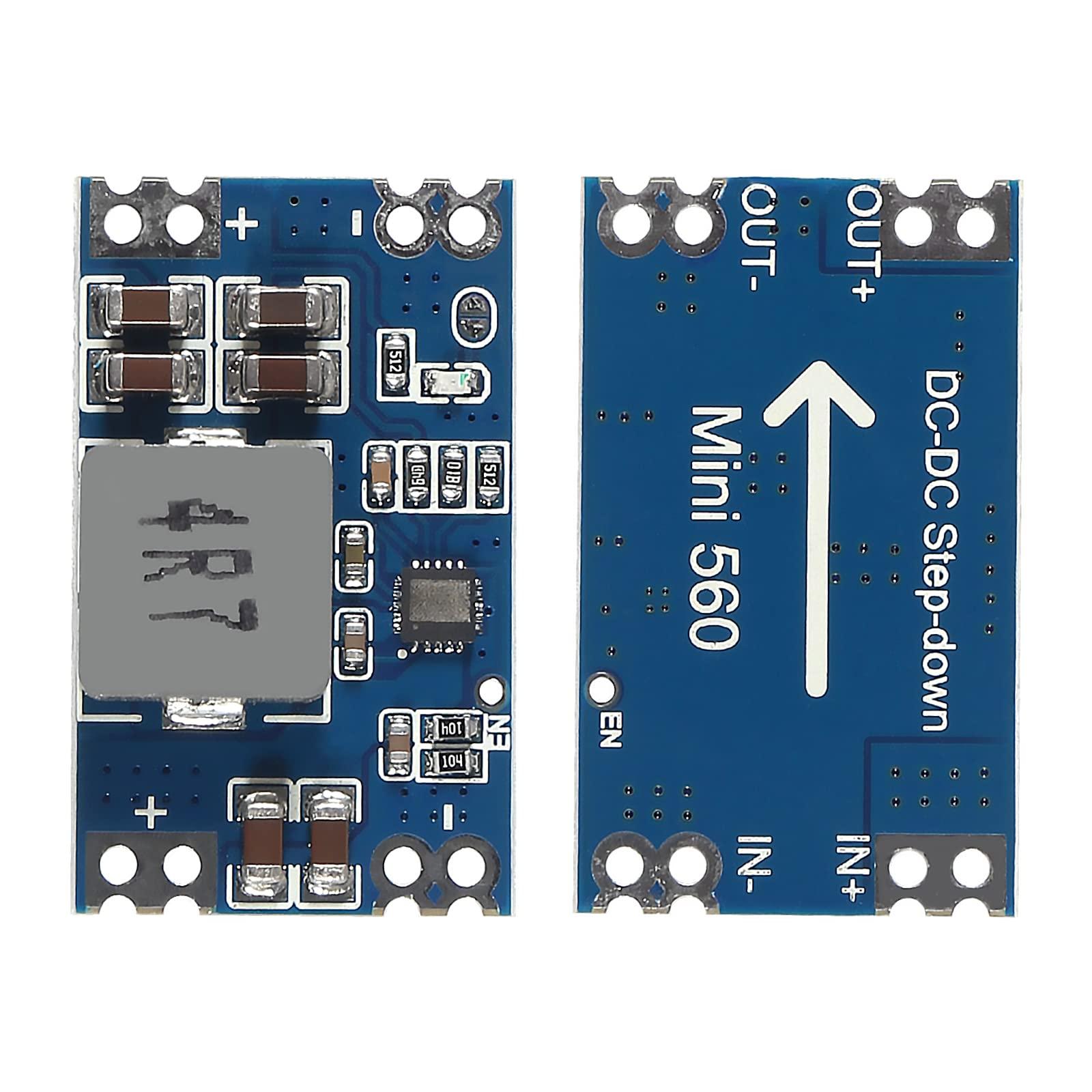 Alinan Alinan 5pcs High Efficiency Output 3.3V 5A mini560 Step Down DC-DC Converter Voltage Regulator Buck Stabilized Power Supply Module