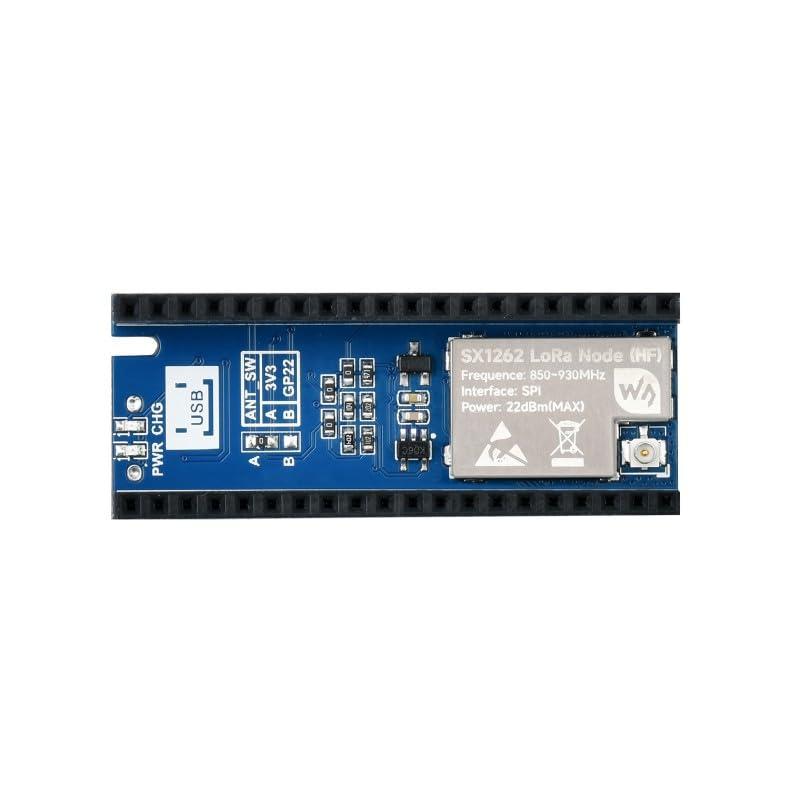 TUOPUONE SX1262 LoRa Node Module Compatible with Raspberry Pi Pico LoRaWAN Choice of Frequency Band 410-525MHZ