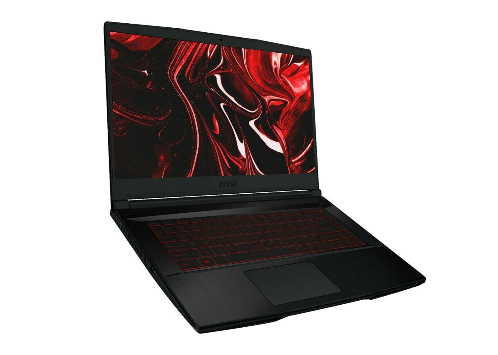 MSI MSI Newest GF63 Thin Gaming Laptop, 15.6" FHD 144Hz, Intel i5-11400H, RTX 3050, 32GB RAM, 1TB NVMe SSD, Windows 11, Aluminum Black