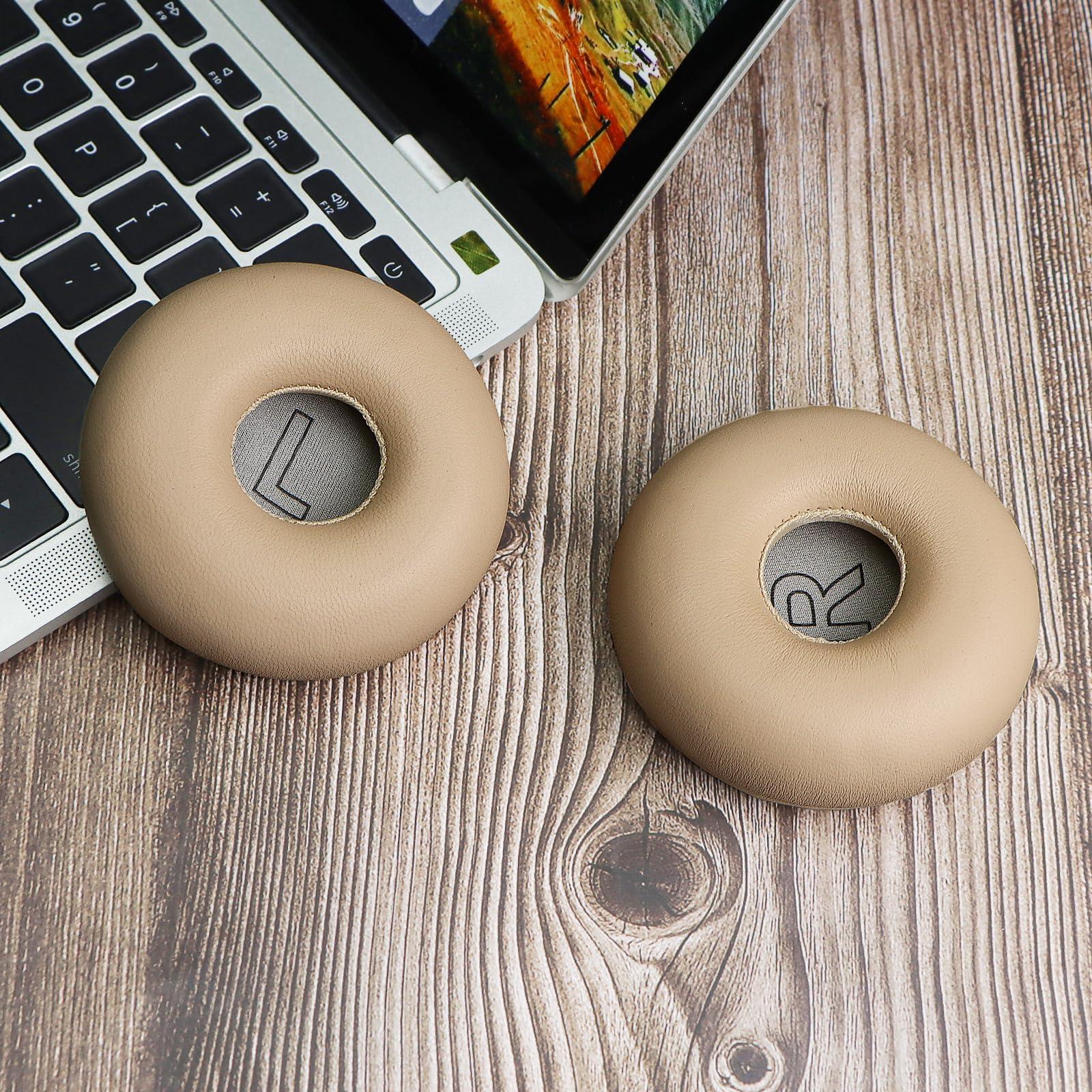 SINOWO SINOWO Lambskin Ear Pads,Replacement Sheepskin Earpads for Bang & Olufsen Beoplay H8i Wireless Bluetooth Over-Ear Headphones(Do Not Fit H8),Ear Cushions with Noise Isolation Memory Foam(Natural)