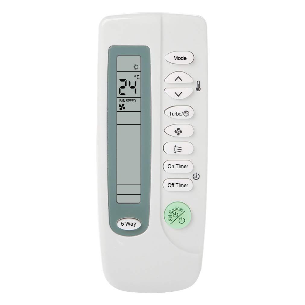 RCECAOSHAN Replacement for Samsung Air Conditioner Remote Control SC12ZA1B SC12ZA6 SC12ZAB SC12ZABX SC18AC0 SC18ZA0D SC18ZA6 SC18ZA9 SC24AC6 SC24TA6D SC24TA8 AM14B1E07 AM14B2E07 AM18B1B09 AM18B1E09, Fahrenheit