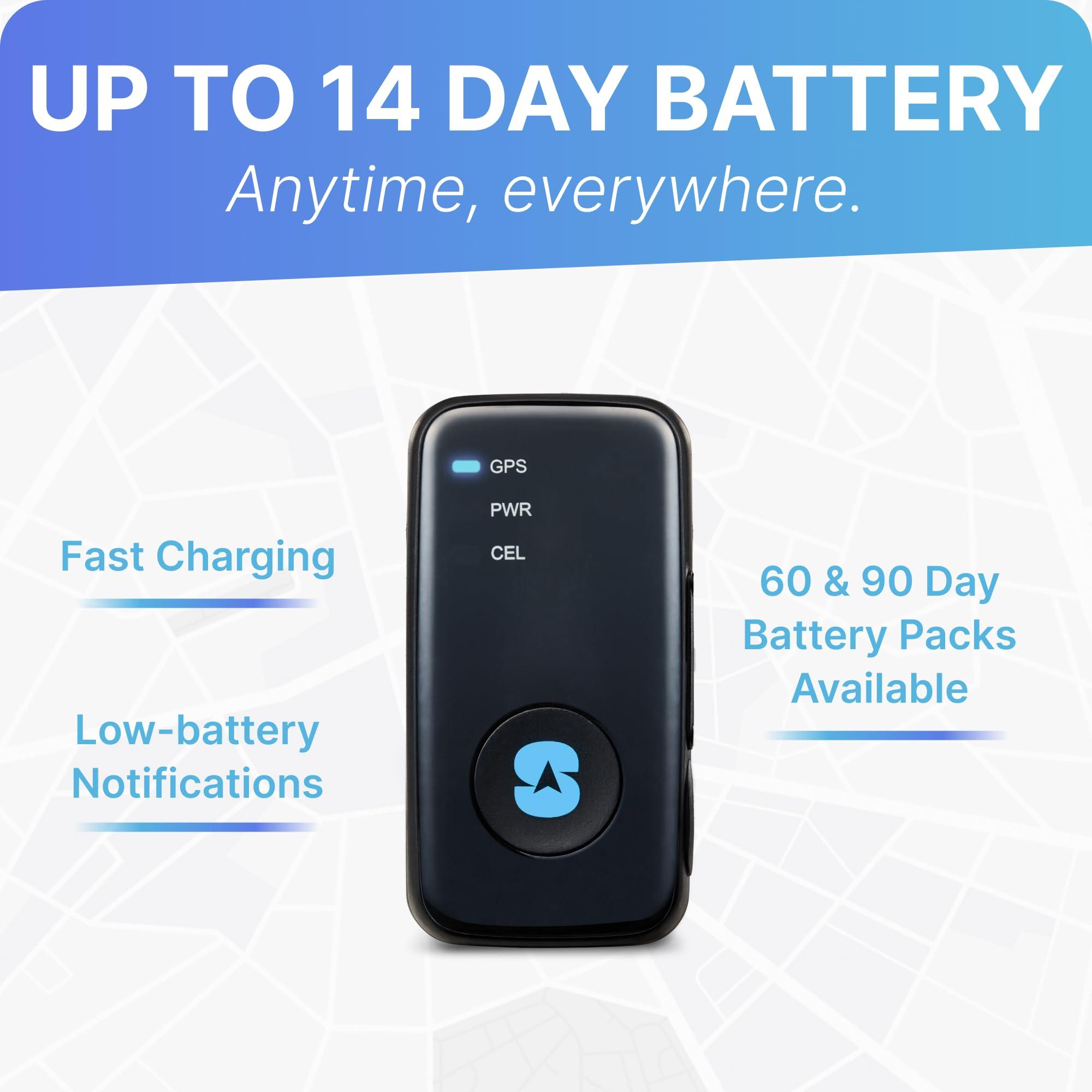 Spy Tec (2 Pack) Spytec GPS Smart Mini GPS Tracker for Vehicles Cars Trucks Loved Ones, Fleets, Hidden Tracker Device for Vehicles with Unlimited US and Worldwide Real-Time Tracking App - USA Made Tech