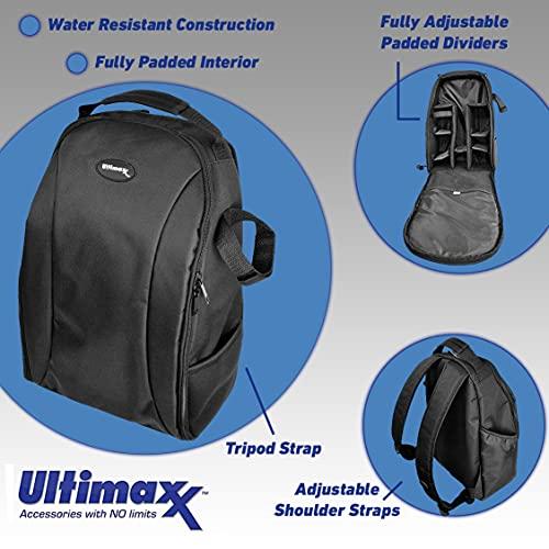 Ultimaxx Ultimaxx High-Power 500mm f/8 (1000mm w/ 2X Converter) Manual Multi-Coated Preset Telephoto Lens Kit for Nikon Z50, Z6, and Z7 Z-Mount Cameras - Includes: T-Mount to Nikon Z-Mount Adapter & More