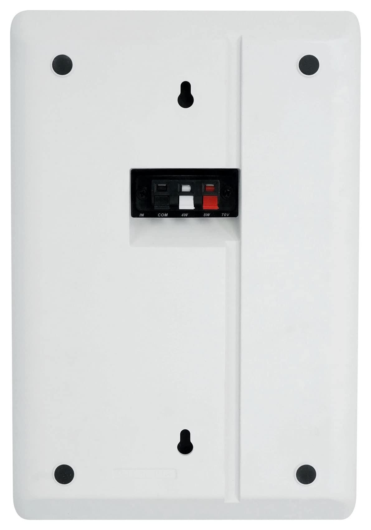 Rockville Rockville 350 Watt 6 Zone 70v Bundle with CC65T 6.5" 70v Ceiling Speakers, 70B Black 5.25" 70v Wall Speakers, 65P Pendant Speakers & 3.5" Commercial 70v Swivel Wall Mount Speakers (5 Items)