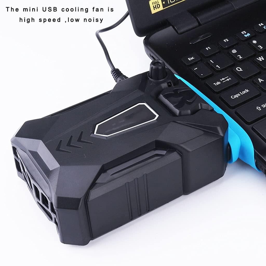 PGNEX PGENX Vacuum Portable Laptop Cooler Air Cooler External Extracting Cooling Fan Notebook for 15 15.6 17 Inch Laptop