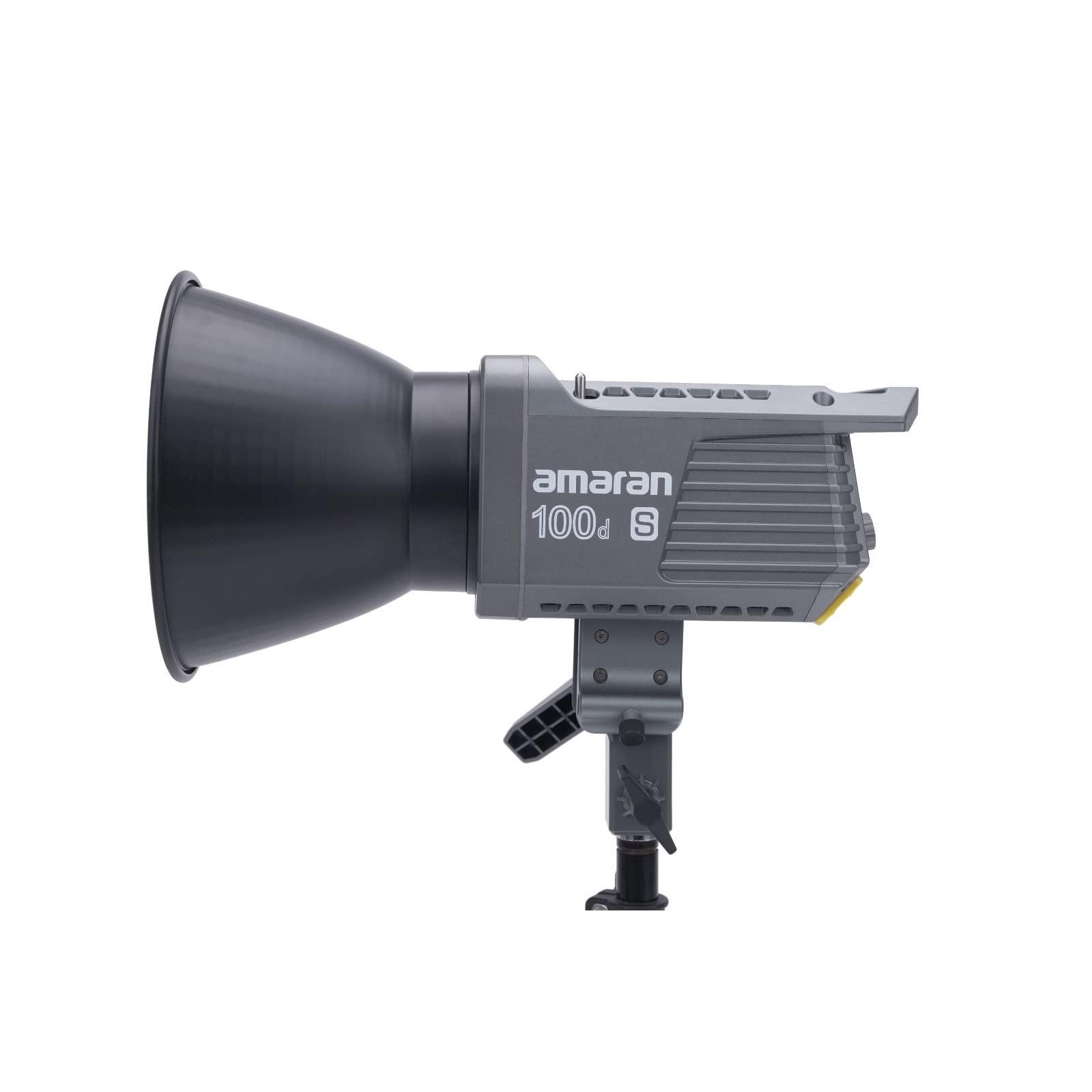 Aputure Aputure Amaran 100d S Bowens Mount LED Video Studio Light 100W 5600k Daylight with Bluetooth App Control for Interviews, Portrait Photography, Video Production