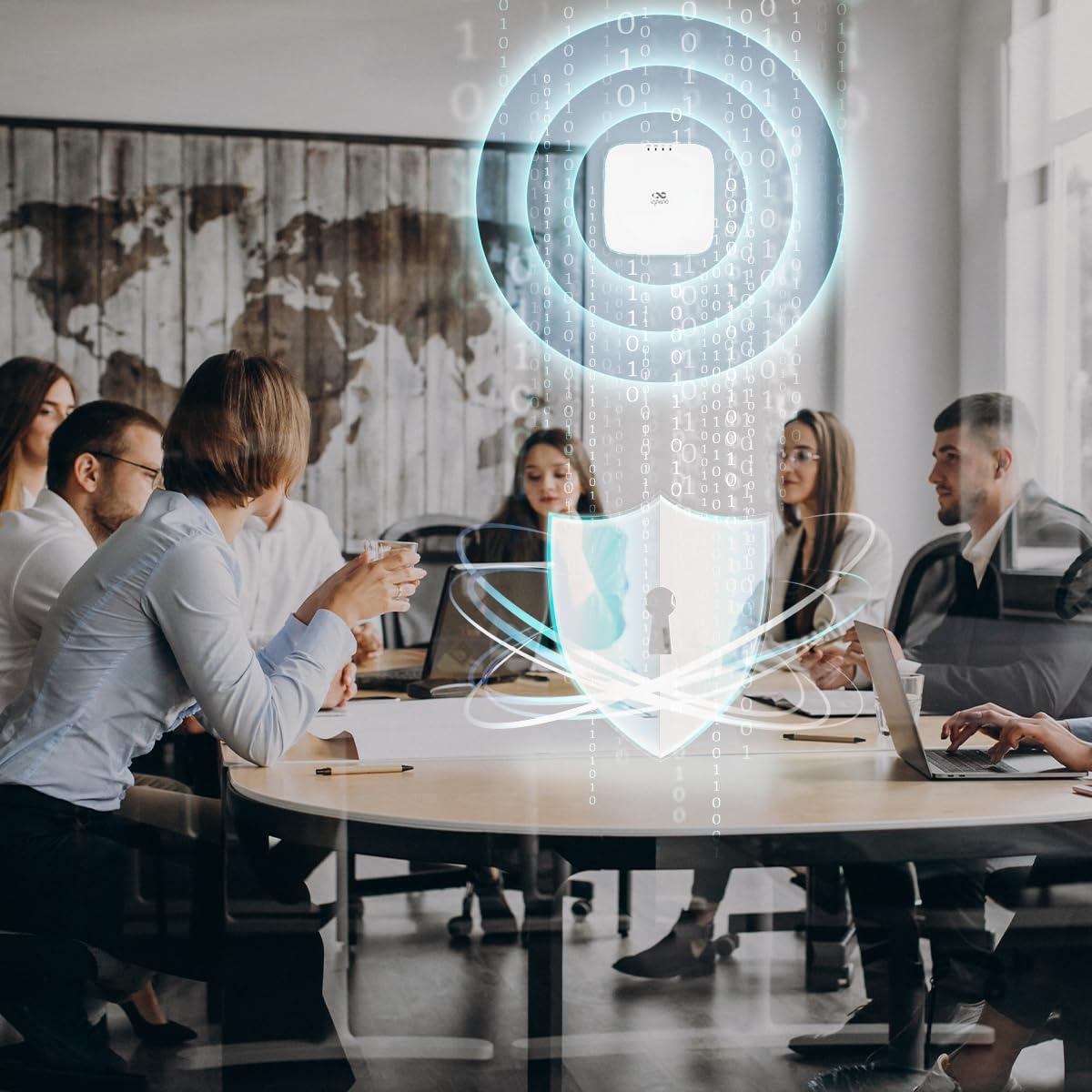 inhandgo InHand Networks EAP600 Enterprise Access Point Indoor Wi-Fi6 AP, Cloud Managed