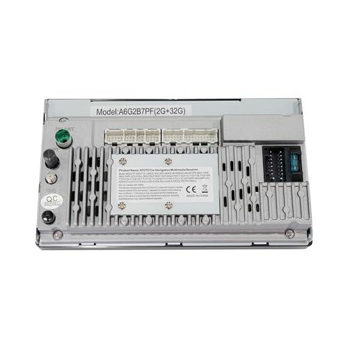 ATOTO ATOTO A6PF 7inch Double DIN Android Car Stereo QLED Touchscreen, Wireless CarPlay & Wireless Android Auto, MirrorLink, GPS Tracking, Dual Bluetooth, WiFi/BT/USB Tethering, HD LRV, 2G+32G, A6G2B7PF