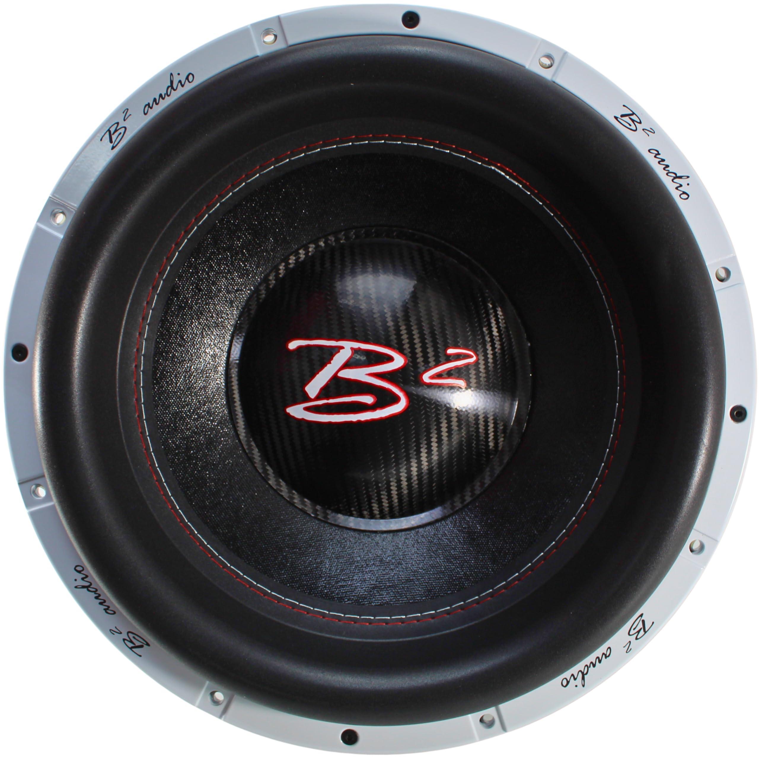 B2 Audio B2 Audio Rage Series v3 15\" 2000 Watt RMS Dual 2-Ohm 3\" Voice Coil Subwoofer