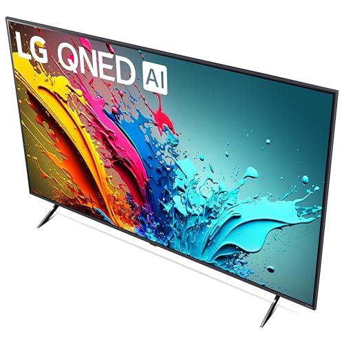 LG LG 55-Inch Class QNED85T Series LED Smart TV 4K Processor Flat Screen with Magic Remote AI-Powered with Alexa Built-in (55QNED85TUA, 2024)