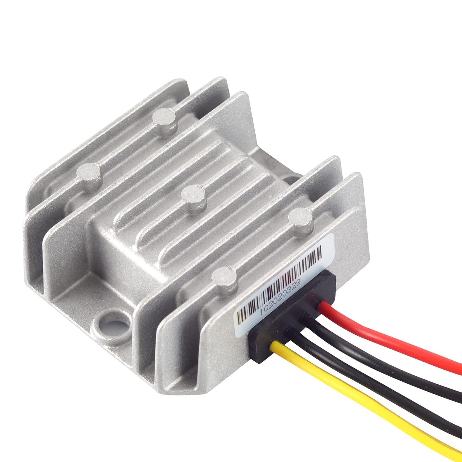 KAABEE DC-DC Converter 12V Step Up to 24V Boost Voltage Transformer (3A 72W)