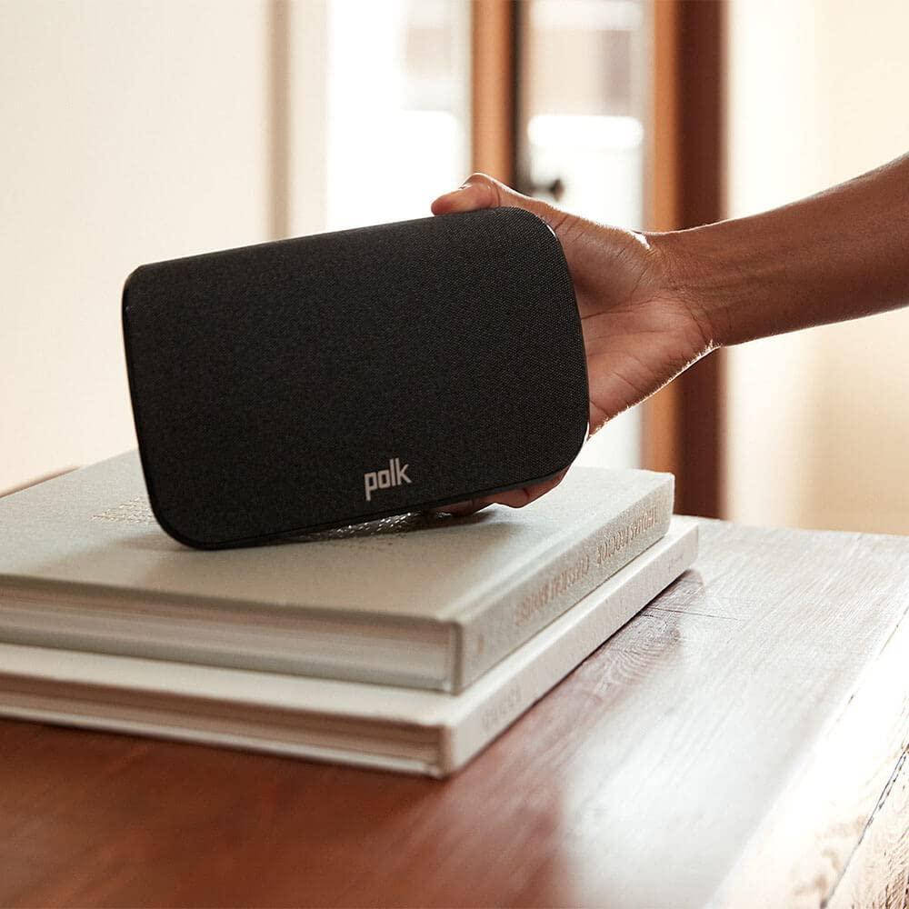 Polk Audio Polk Audio MagniFi Max AX SR 7.1.2 Channel Sound Bar with 10" Wireless Subwoofer & SR2 Surround Speakers, Dolby Atmos and DTS:X Certified, Polk's Patented VoiceAdjust & SDA Technologies, Black