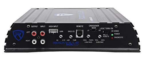 Rockville Rockville RV12.2B 1200W Dual 12" Car Subwoofer Enclosure+Mono Amplifier+Amp Kit
