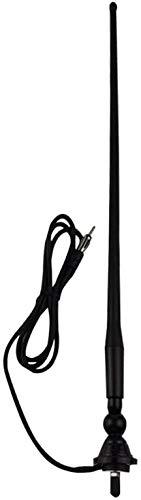 Herdio Herdio Waterproof Marine Radio Antenna 3.0mm Connector Rubber Duck Dipole Flexible Mast FM AM Antenna for Boat Car ATV UTV RZR SPA