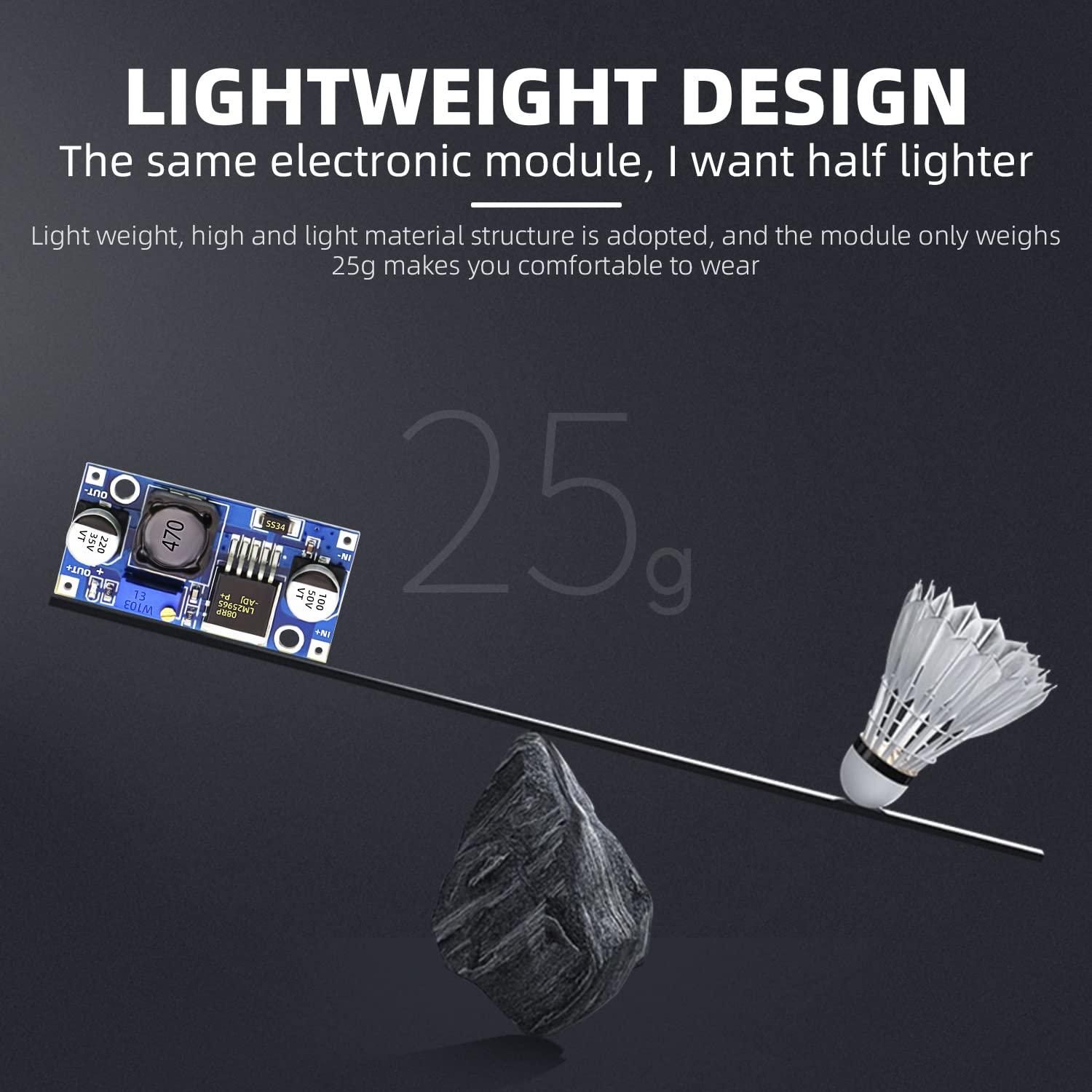 DaFuRui Dafurui 10 Pack LM2596 DC-DC Adjustable Buck Converter 3.0-40V to 1.5-35V Power Supply Step Down Voltage Regulator Module