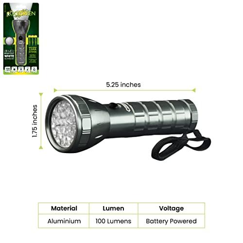 Go Green Power Inc. GoGreen Power GG-113-24SV 28 LED Professional Flashlight
