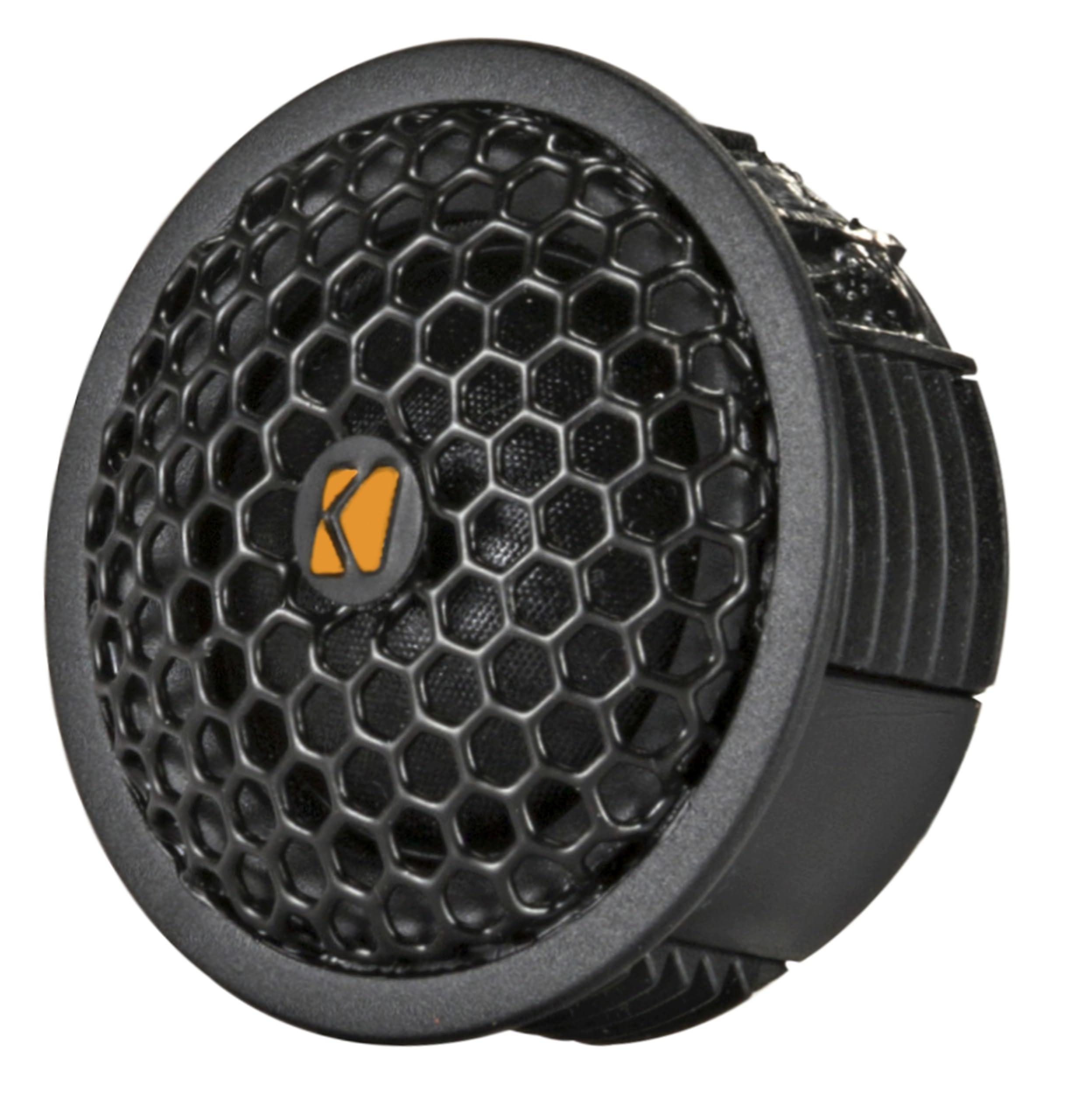 KICKER KICKER 51KST2504 1" (25mm) Tweeters, Includes X-Overs and Swivel Mount, 10-75 Watts RMS, 225 Watts Peak, 4-Ohm