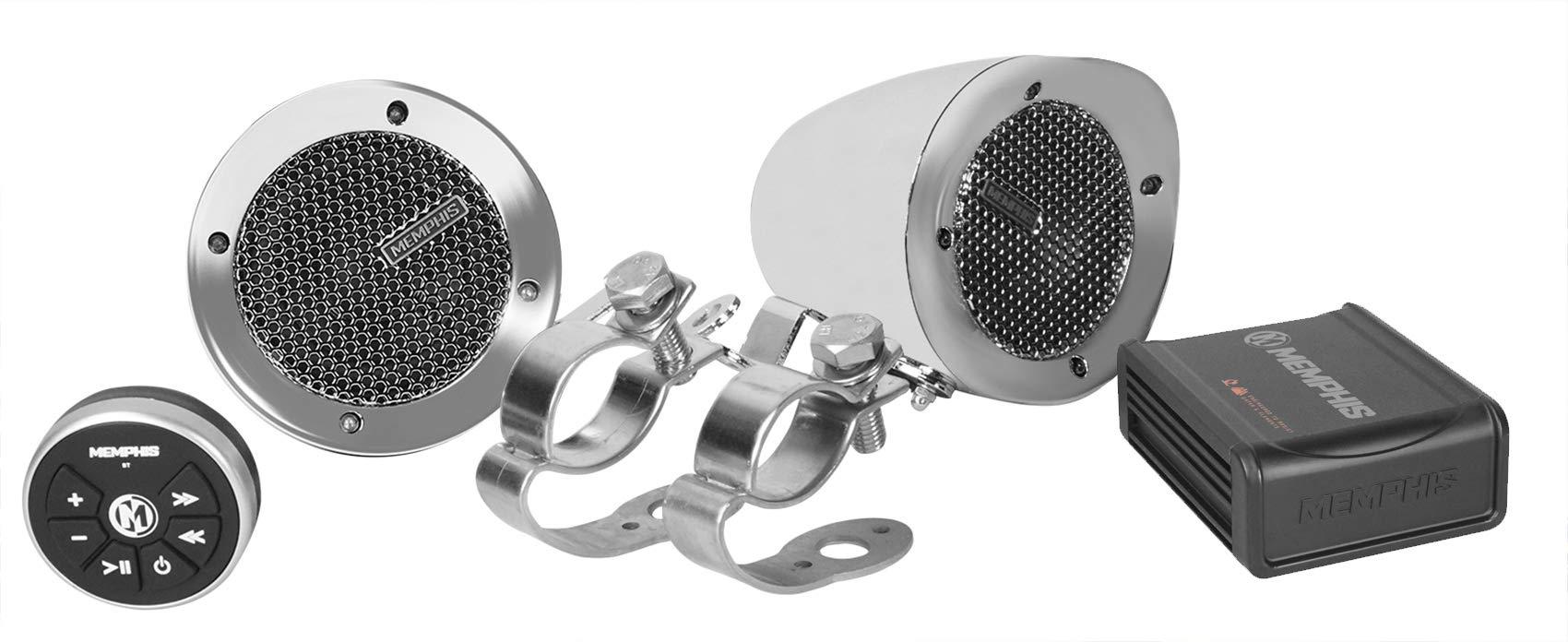 Memphis Memphis MXABMC2BT (2) Speakers+Amp+Bluetooth Control + Home Speakers