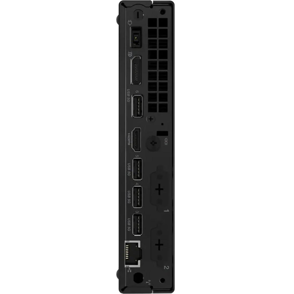 Lenovo Lenovo ThinkCentre M60q Chromebox Tiny Desktop Computer, Intel Core i3-1215U 1.2GHz, 8GB RAM, 128GB SSD, Chrome OS, Black