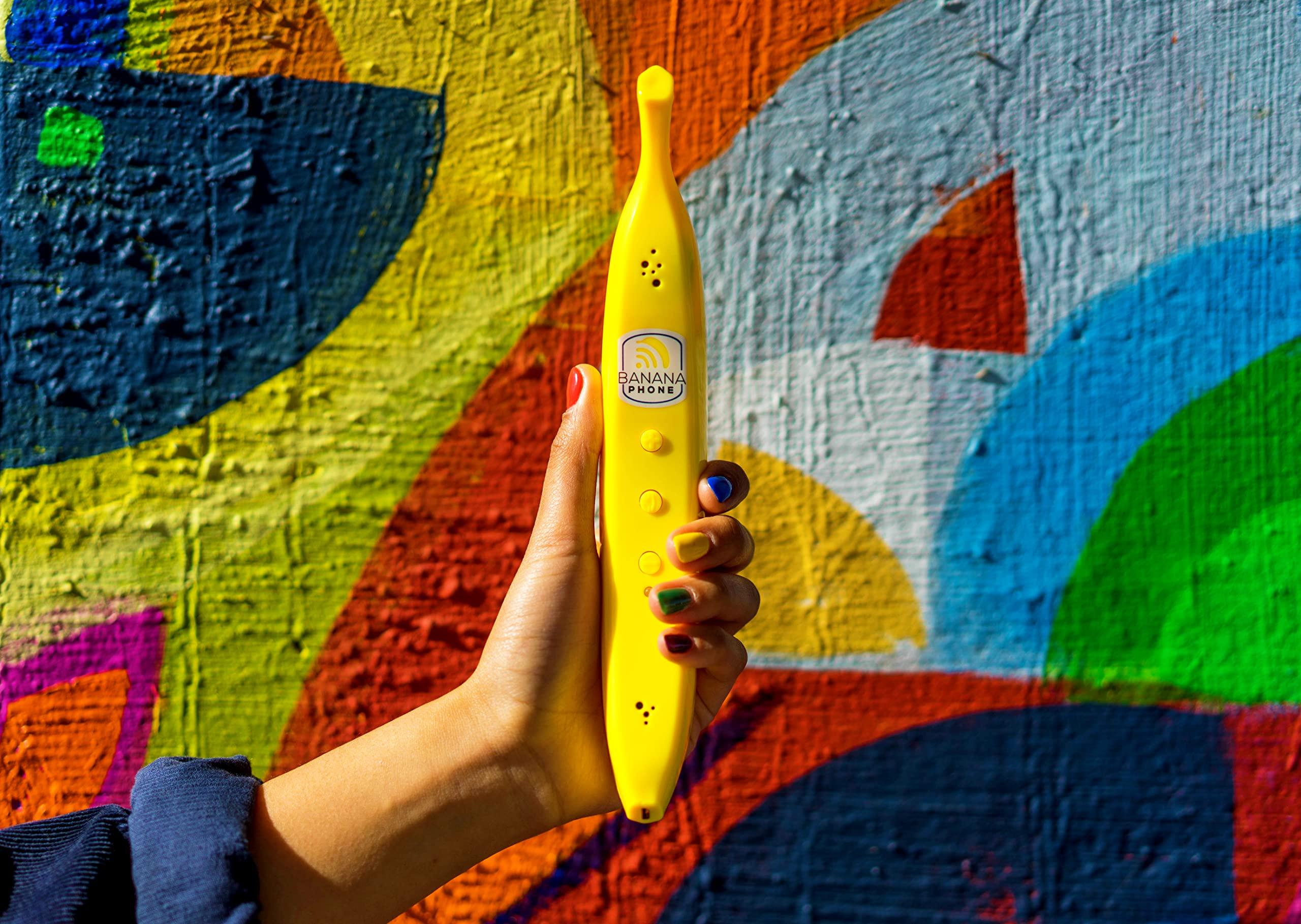 Banana Phone Banana Phone Bluetooth Handset for iPhone and Android Mobile Devices (Single Banana)