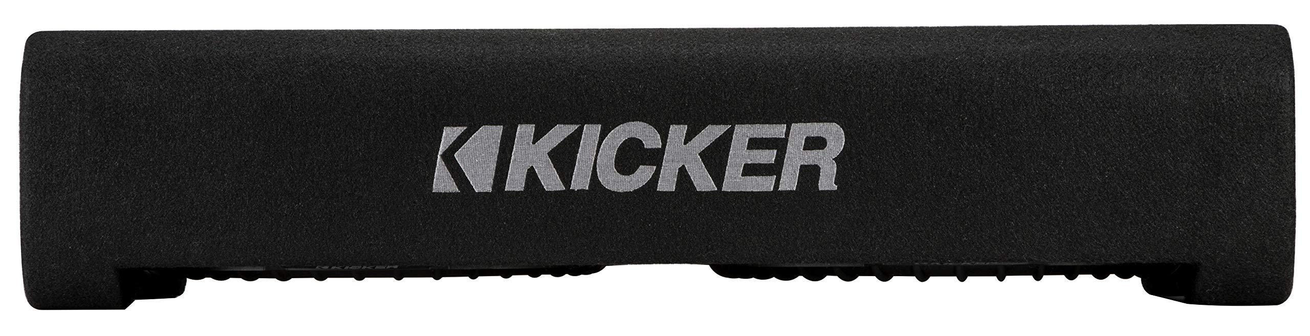 KICKER Kicker 47TRTP122 12-Inch (30cm) Thin Down Firing Subwoofer and Passive Radiator Enclosure, 2-Ohm