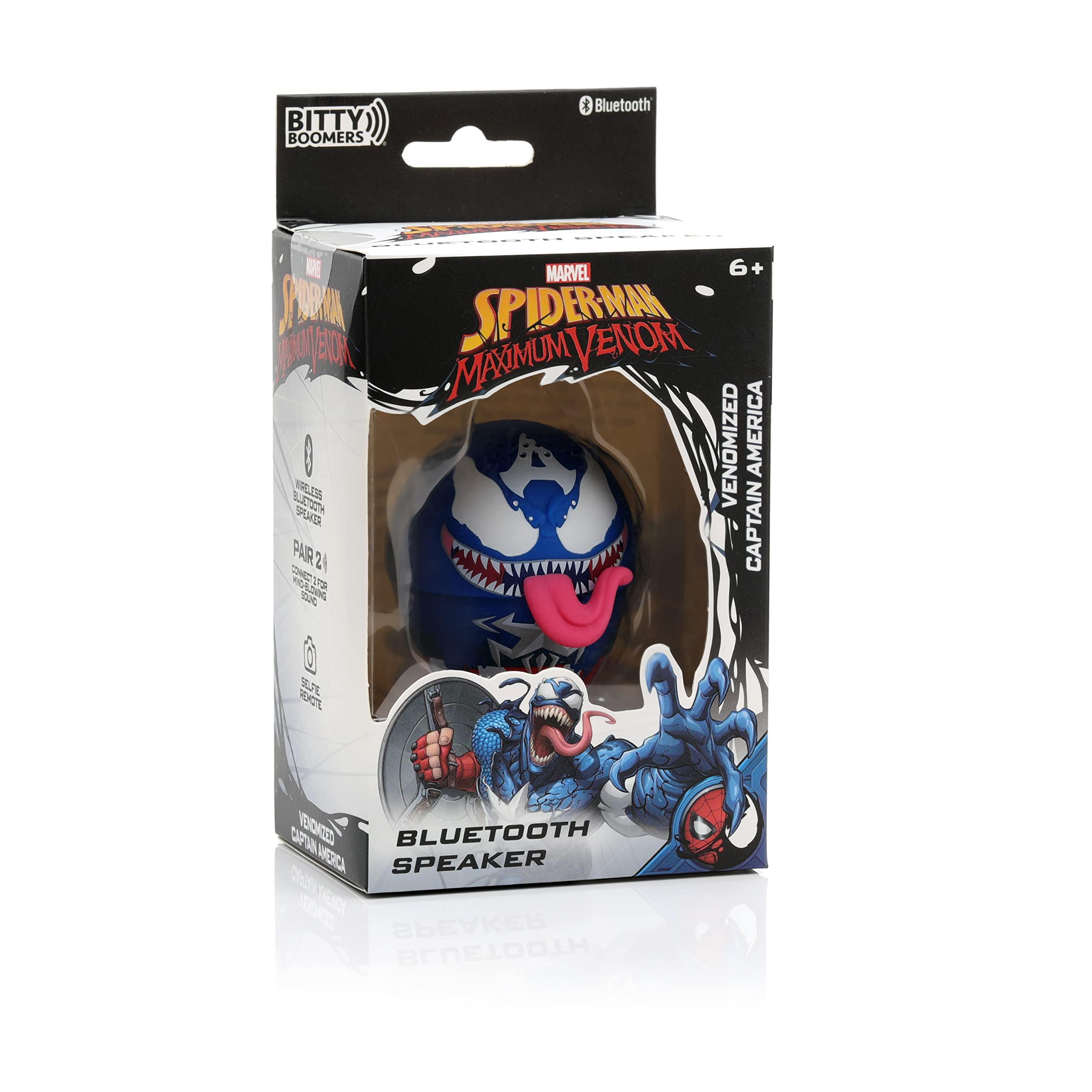 Bitty Boomers Bitty Boomers Marvel: Venomized Captain America - Mini Bluetooth Speaker