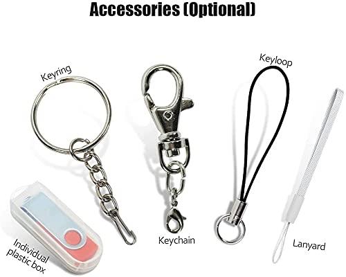 MEINAMI MEINAMI Customized USB Flash Drive in Box Thumb Drive Personalized Memory Stick 2GB 25 PCS