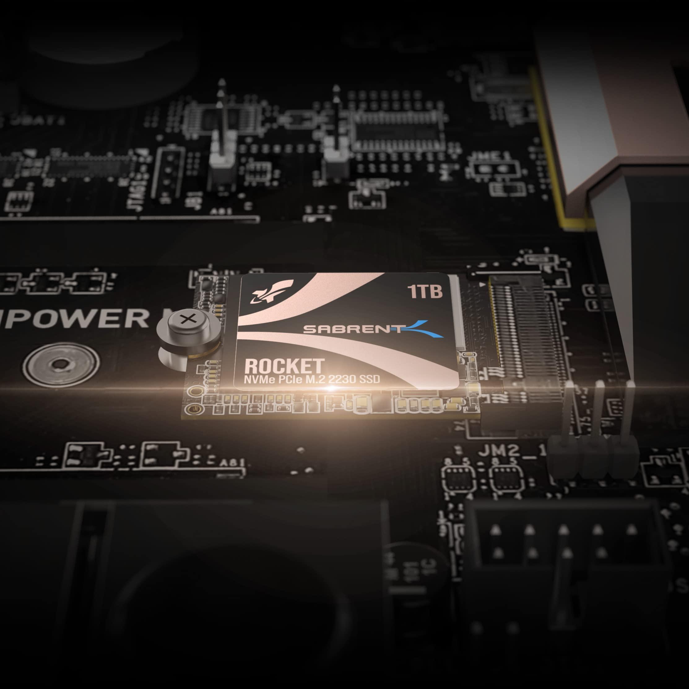 SABRENT SABRENT Rocket 2230 NVMe 4.0 1TB High Performance PCIe 4.0 M.2 2230 SSD [SB-2130-1TB]