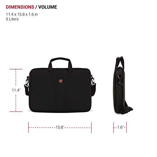 Wenger Wenger Legacy 15.6 Inch Ultra Computer Slimcase, Black, One Size