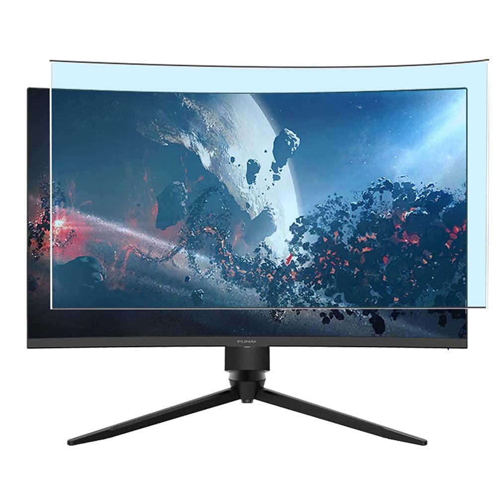 Film for FUNAI FGM-27F440 27 [2 Pack] Synvy Anti Blue Light Screen Protector, compatible with FUNAI FGM-27F440 27" Monitor Guard Skin [ Not Tempered Glass Protectors ]