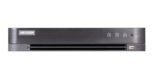 Hikvision Inc HlKVlSlON DS-7216HUHI-K2-2TB 16 Analog + 16 IP Channels 4K 8MP H.265 Pro+ Pentabrid 5 in 1 HD-TVI/AHD/CVI/CVBS/IP DVR (2TB HDD Included)