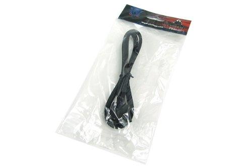 Phobya Phobya Extension Cable, 4-Pin Molex, 60cm, Sleeved, Black