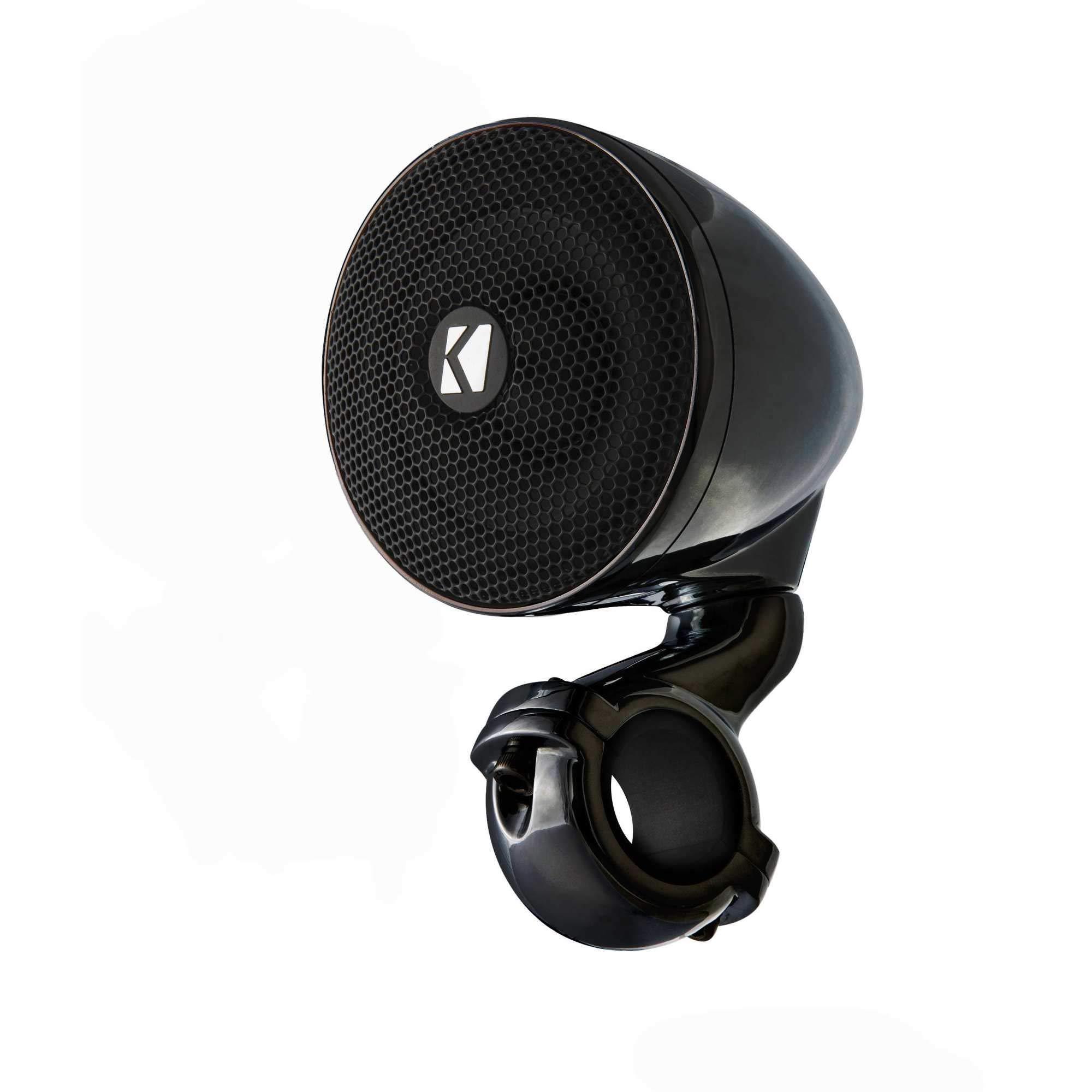 KICKER Kicker 47PSMB32 PSM 3\" Powersports Weather Proof Enclosed Mini System; Black; 2-Ohm