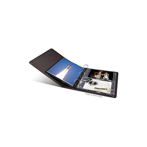 Print File Print File ALB-SB Grand Premium Archival Standard Buckram Album Binder, Black