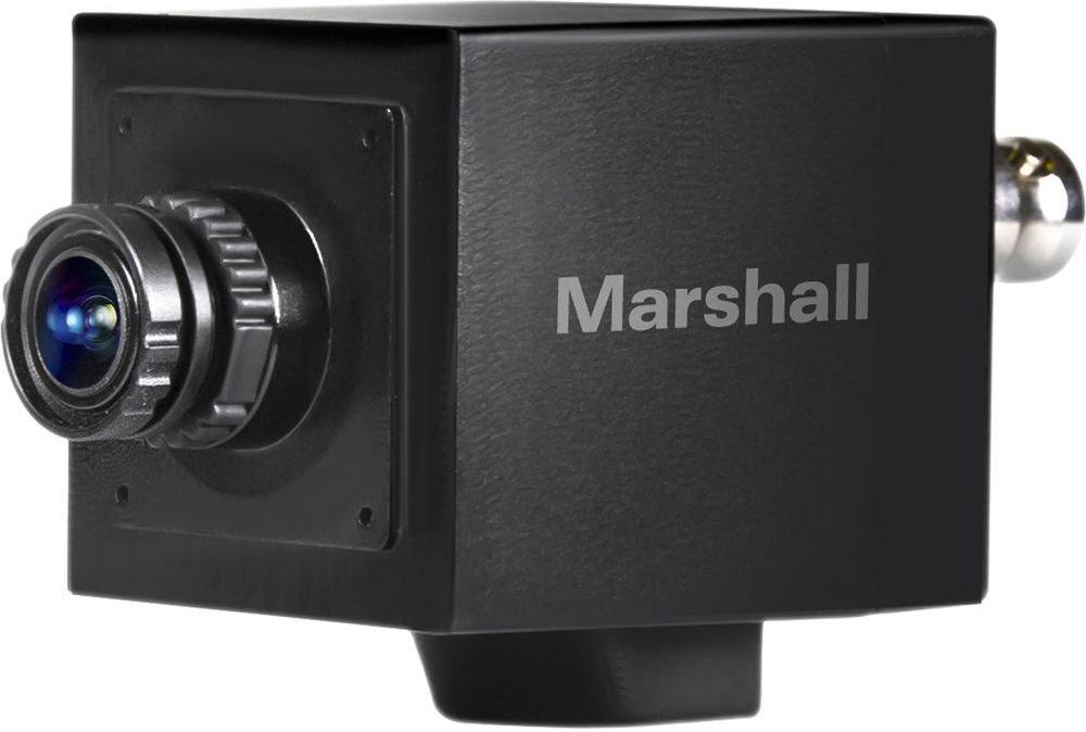 Marshall Marshall CV505-M Full-HD 3G/HD-SDI 2.5MP Mini-Broadcast POV Camera (50/60/25/30 fps) with 3.7mm 2MP Lens, 2.5 Megapixel 1/3-inch CMOS Sensor, Horizontal Resolution 1000TVL