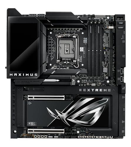 ASUS ASUS ROG MAXIMUS Z890 EXTREME Intel Z890 LGA 1851 E-ATX motherboard, Advanced AI PC-ready, 24+2+1+2 stages, DDR5, WiFi7, 2.5G/10G LAN, PCIe 5.0 M.2, Thunderbolt 5, USB Type-C, AI OC, 5 LCD Screen
