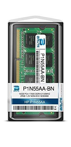 Brute Networks Brute Networks P1N55AA-BN - 16GB DDR4-2133MHz 2Rx8 Non-ECC SODIMM (Compatible with OEM PN# P1N55AA)
