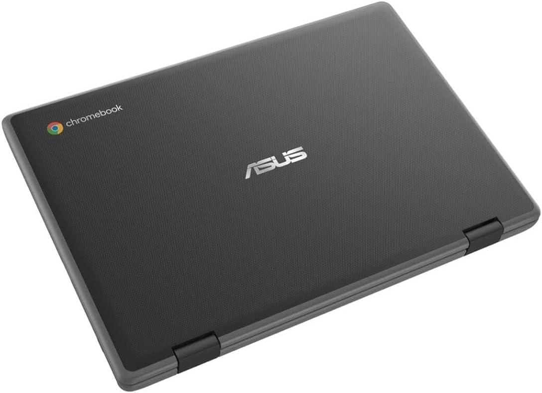 Asus Asus Chromebook Flip CR1 CR1100FKA-YZ182T 11.6" Touchscreen Rugged Convertible 2 in 1 Chromebook - HD - Intel Celeron N5100-8 GB - 32 GB Flash Memory - Dark Gray - Intel Chip - 1366 x 768 - Chr