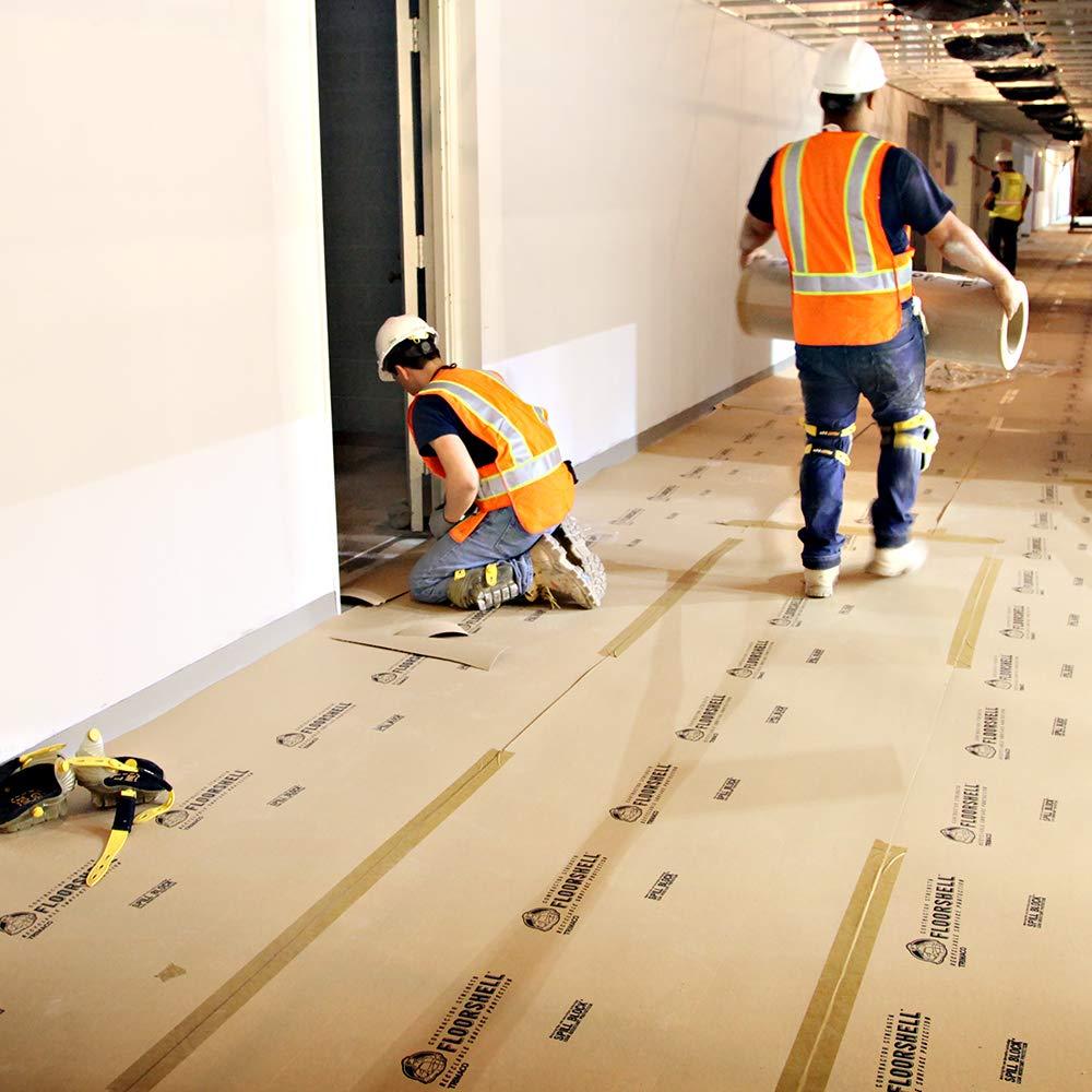 Trimaco Trimaco 12380 Heavy Duty Surface Protector, 38-Inch X 100-Feet FloorShell Roll, No Color