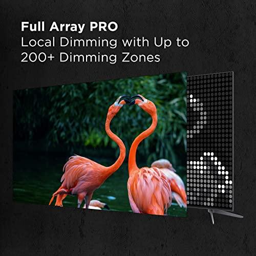 TCL TCL 65-Inch Q7 QLED 4K Smart Google TV (65Q750G) 2023 Model with Dolby Vision & Atmos, HDR Ultra, 120Hz, Game Accelerator up to 240Hz, Voice Remote